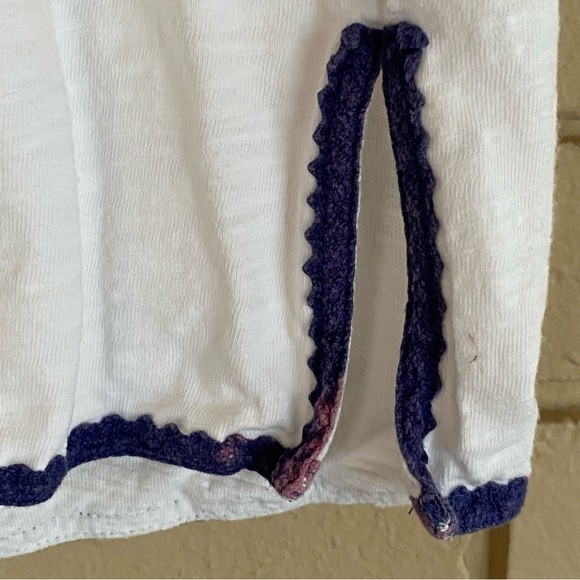 Boden Womens Pompom Dress Cover Up SZ 8 Preppy Boho Beach Pool Party Tunic - Picture 8 of 8